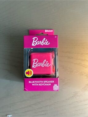 Barbie Hot Pink Mini Bluetooth Keychain Speaker